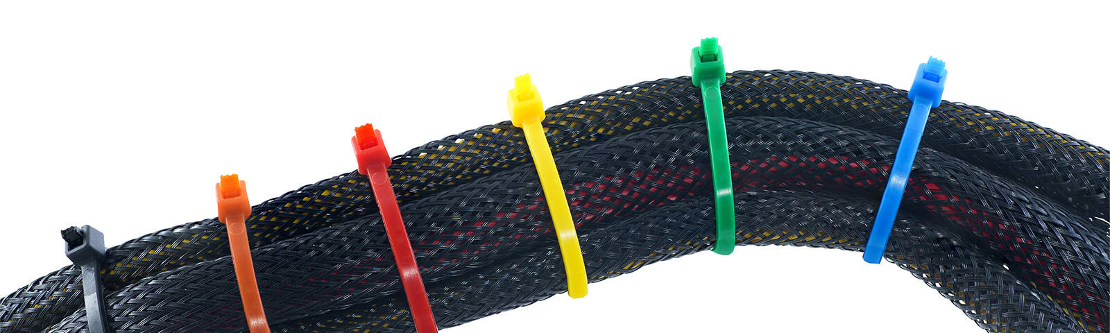 The benefits of coloured cable ties