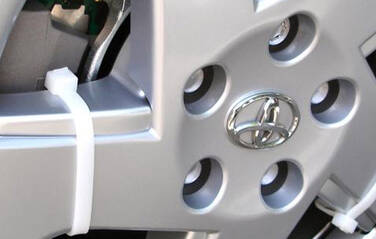 What are the best cable ties to use as wheel trims?