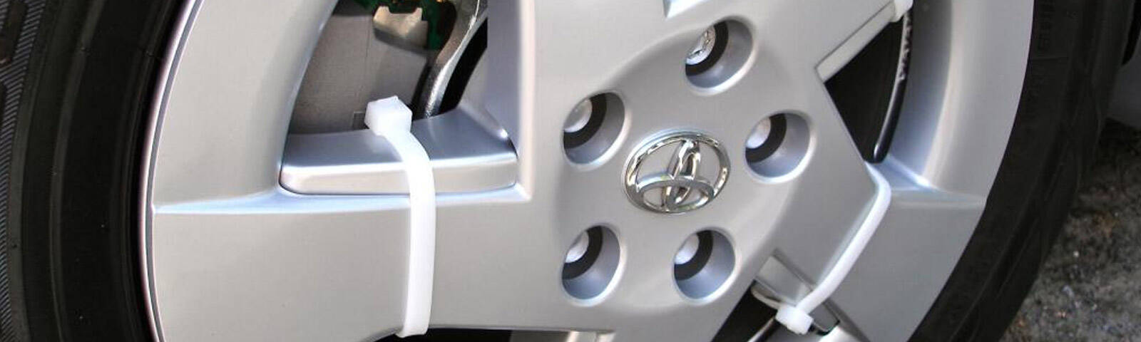 What are the best cable ties to use as wheel trims?