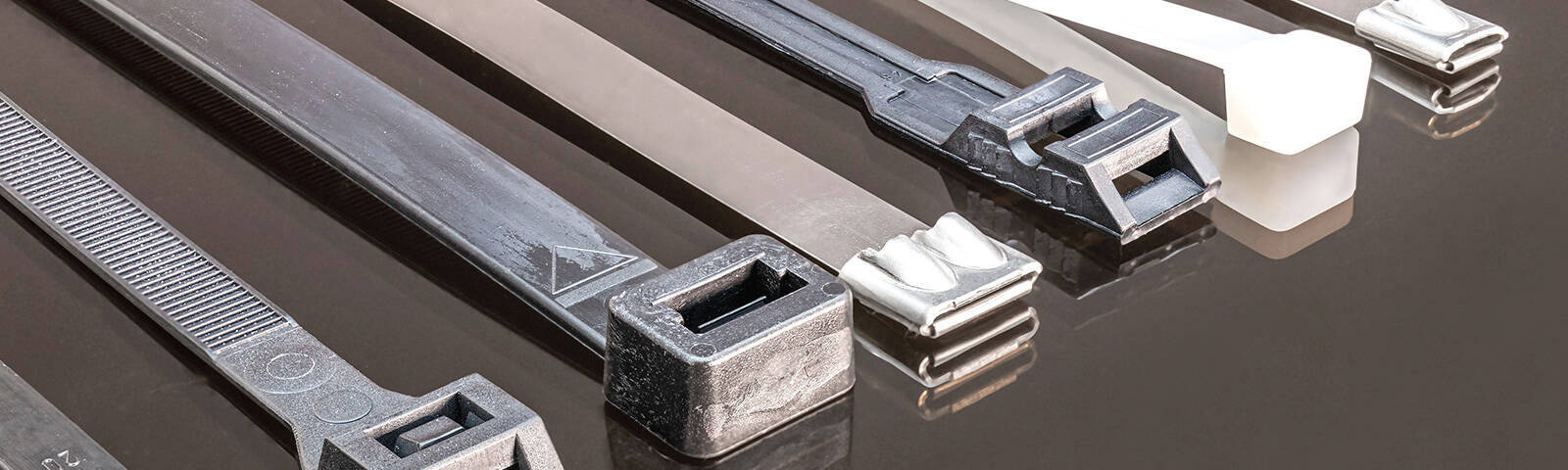 Who uses metal cable ties?