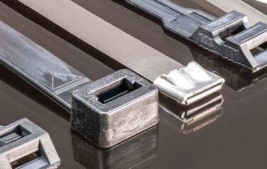 How to use metal cable ties