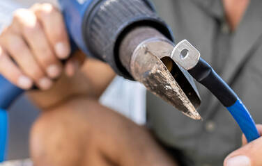 Adhesive heat shrink tubing
