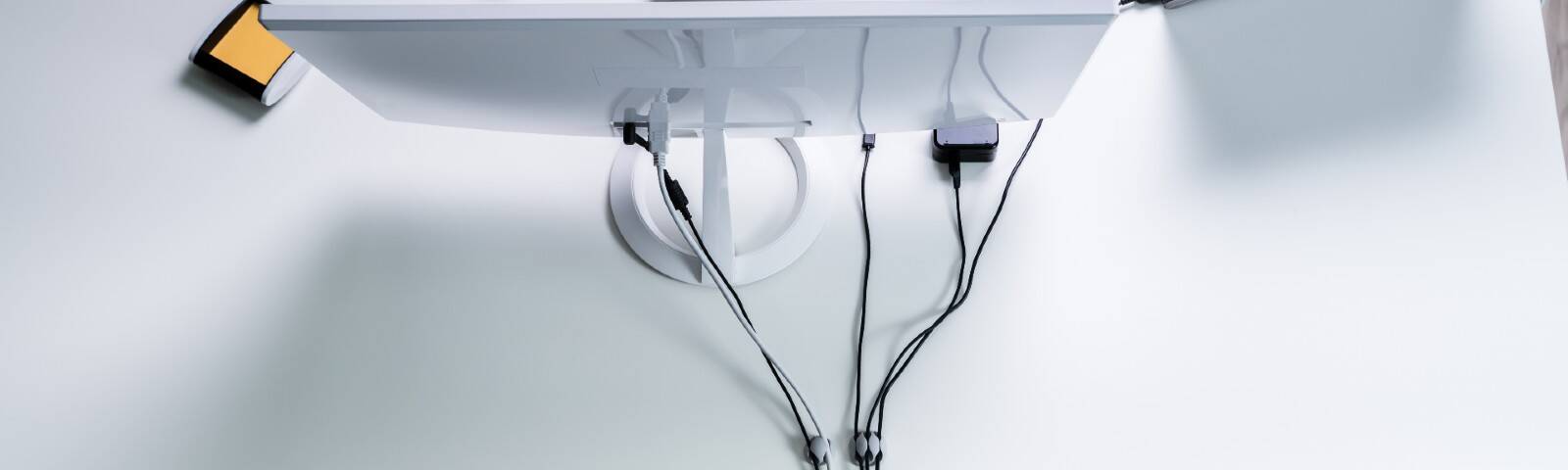 A guide to perfect under-desk cable management