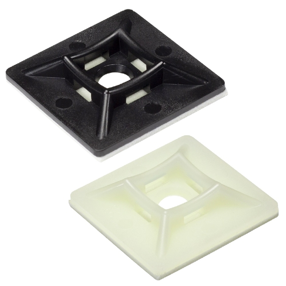 Cable Tie Bases 19 x 19mm (Self Adhesive)