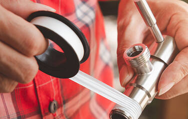 What tape should plumbers use?