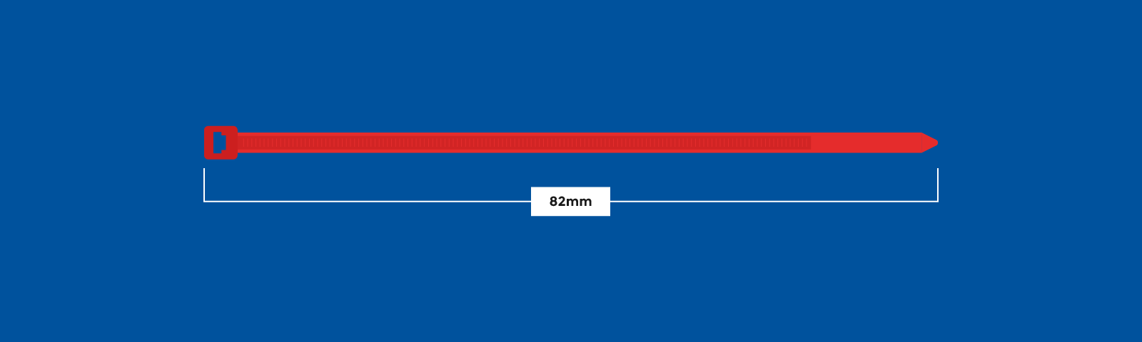 Cable tie size guide